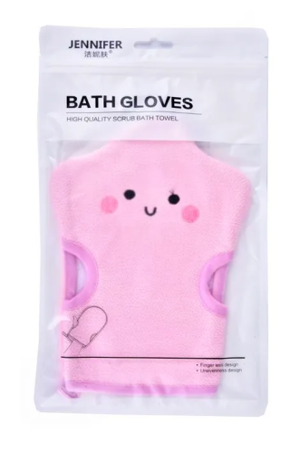 ЧУДОДОМ мочалка-варежка д/тела звездочка 25*15см 10922-2927